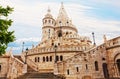 Fisherman Bastion on the Buda Castle Royalty Free Stock Photo