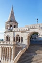 Fisherman Bastion on the Buda Castle hill Royalty Free Stock Photo