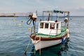 Fisherman Boat Docked at Harbor in Senj