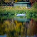 Fisherman on a boat