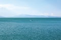 A fisherman boat on Lake Egirdir.