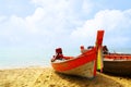 Fisherman boats Royalty Free Stock Photo