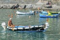 Fisherman boats, Cinque Terre, Italy