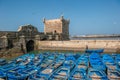 Fisherman boats in Essaouira port, Morocco