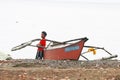 Fisherman in Central Visayas Toledo City Philippines