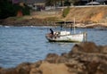 Fisherman on fishing boat