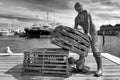 Fisherman, Fishing Harbour, Fremantle, Australia