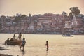 Fisherman on the Ganga, Varanasi India