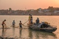 Fisherman on the Ganga, Varanasi India