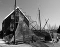 Fisherman house, North Holland Royalty Free Stock Photo