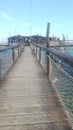 Fisherman house trabocco Royalty Free Stock Photo