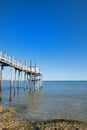 Fisherman huts at the coast