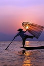 Fisherman in Inle lake