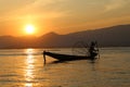 Fisherman at Inle Lake, Myanmar