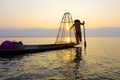 Fisherman on Inle Lake, Shane, Myanmar