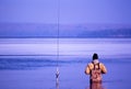 Fisherman in Lake Superior 20014