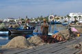 A fisherman from Mahdia - Tunisia Royalty Free Stock Photo