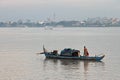 Fisherman In Phnom Penh Royalty Free Stock Photo