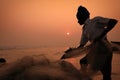 Fisherman in Puri, Odisha, India