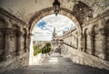 Fisherman's Bastion. Budapest city