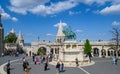 Fisherman`s Bastion and St. Stephen Statue in Budapest, Hungary Royalty Free Stock Photo