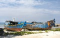 Fisherman's boat , Sumatra, Indonesia