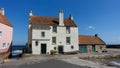 Fisherman's cottage in the village of Pittenweem in the East Neuk of Fife, Scotland, UK, Europe Royalty Free Stock Photo