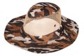 Fisherman's hat (Clipping path) Royalty Free Stock Photo