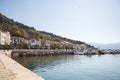 Fisherman\'s town by the sea in Europe