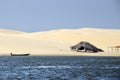 Fisherman's village in Jericoacoara in Brazil