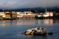 Fisherman`s Wharf, Monterey, CA Royalty Free Stock Photo