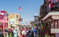 Fisherman`s Wharf, Monterey Bay, Peninsula, Monterey, Pacific Ocean, California, United States of America, North America Royalty Free Stock Photo