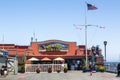 Fisherman`s Wharf, Monterey Bay, Peninsula, Monterey, Pacific Ocean, California, United States of America, North America Royalty Free Stock Photo