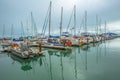 Fisherman`s Wharf at sunset