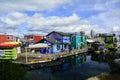 Fisherman`s wharf in Victoria BC