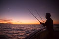 Fisherman Silhouette on Banderas Bay