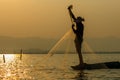 Fisherman , Silhouette fisherman