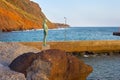 Fisherman Statue ocean Madeira sculpture