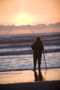 Fisherman at Sunset