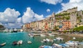 Fisherman town of Portovenere, Liguria, Italy Royalty Free Stock Photo