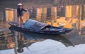 Fisherman in Vietnam Royalty Free Stock Photo