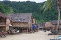 fisherman village. many vintage house set on beach at Phuket