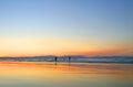 Fisherman Wategos Beach Byron Bay Royalty Free Stock Photo