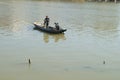 Fisherman wooden boat