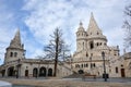 Fishermans bastion in Budapest with blue sky Royalty Free Stock Photo