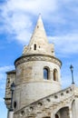 Fishermans Bastion in Budapest, Hungary. Major tourist place of the Hungarian capital city. Fairy tale monument, built in Neo- Royalty Free Stock Photo
