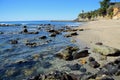 Fishermans Cove in Laguna Beach, California. Royalty Free Stock Photo