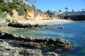 Fishermans Cove in Laguna Beach, California. Royalty Free Stock Photo