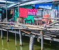 Fishermans hut in Koh Samet on Royalty Free Stock Photo