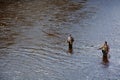 Fishermans open a season for trout cathing